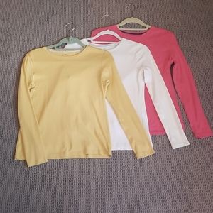 3 Talbots Long Sleeved Tees